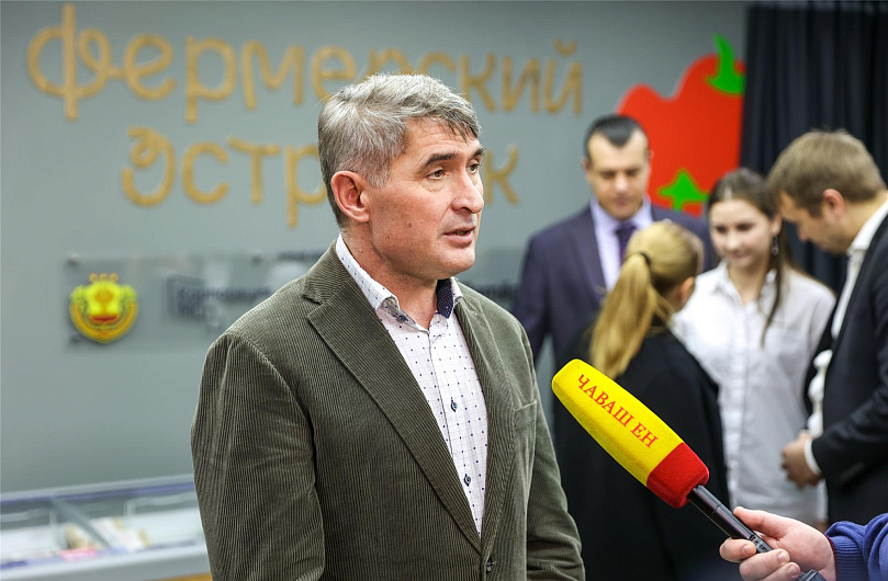 Олег Николаев: Сеть «Фермерских островков» в Чувашской Республике будет расширяться
